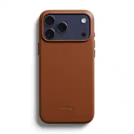Bellroy - Apple iPhone 17 Pro Max Premium Leather Phone Case - Rust