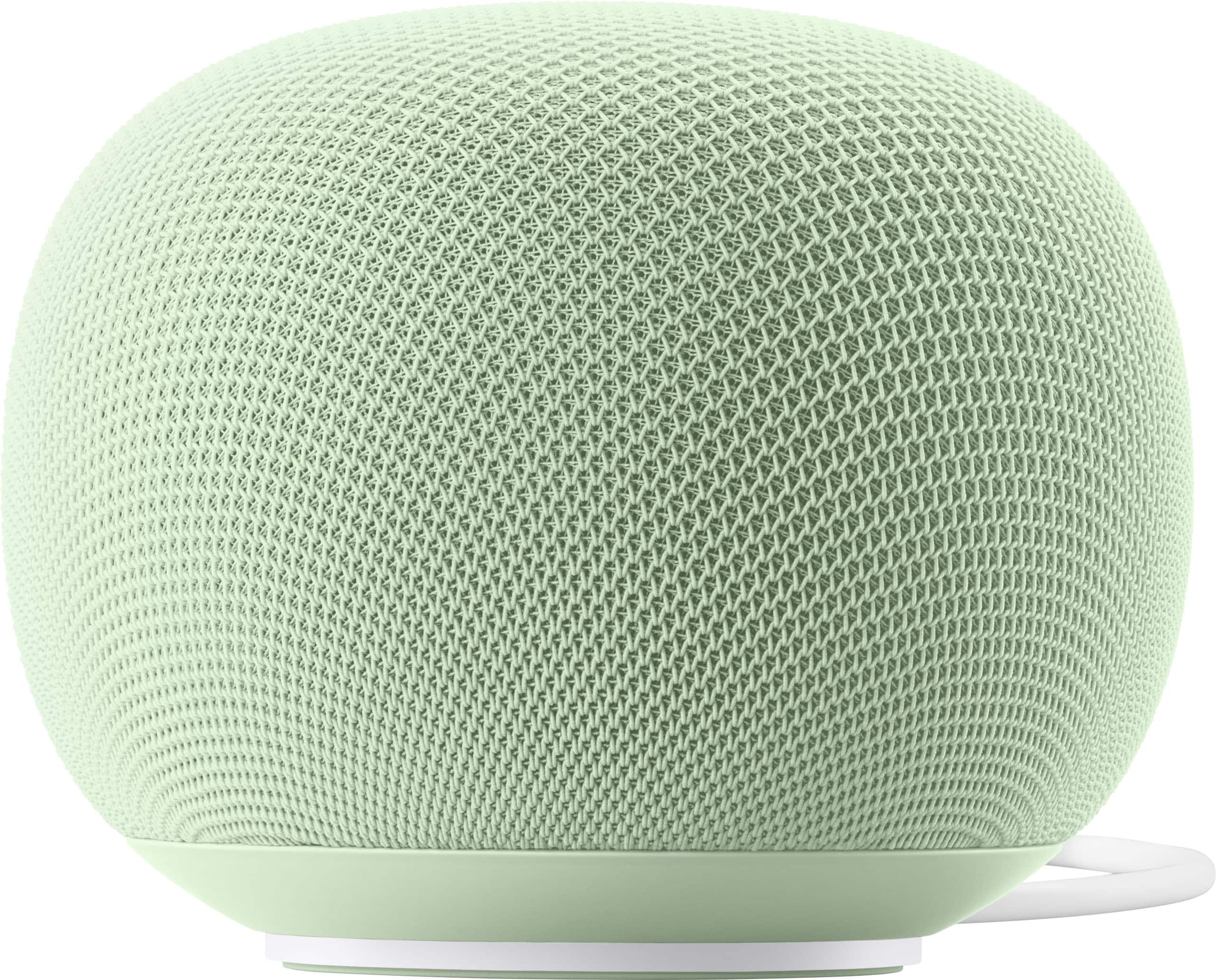 Google - Home Speaker (Coming Spring 2026) - Smart Speaker with Gemini For Home Voice Assistant and 360-Degree Sound - Jade - Front_Zoom
