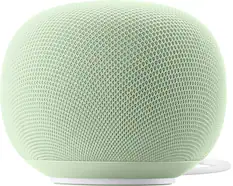 Front. Google - Home Speaker - Smart Speaker with Gemini For Home Voice Assistant and 360-Degree Sound - Jade.