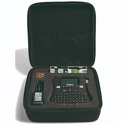 Angle. DYMO - LabelManager 210D Kit Desktop Thermal Kit, Black (1738976) - Black.