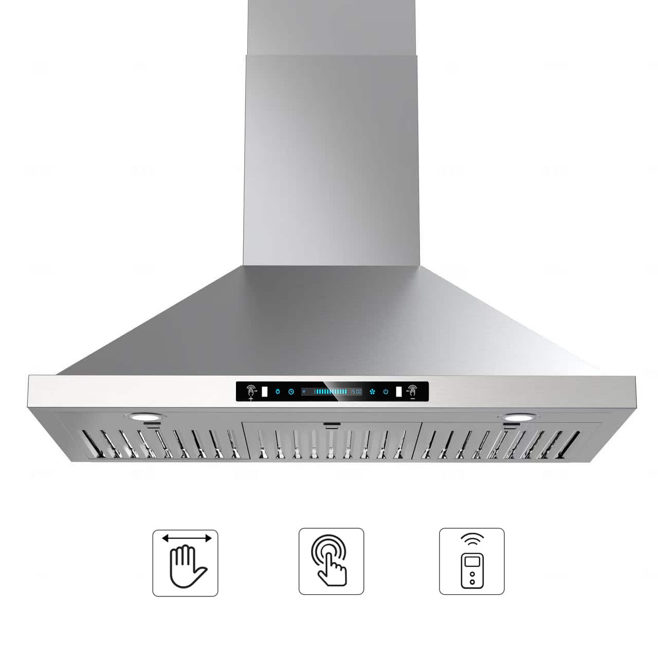 ZJKLA - 30 inches - Convertible - Wall Range Hood - Stainless Steel