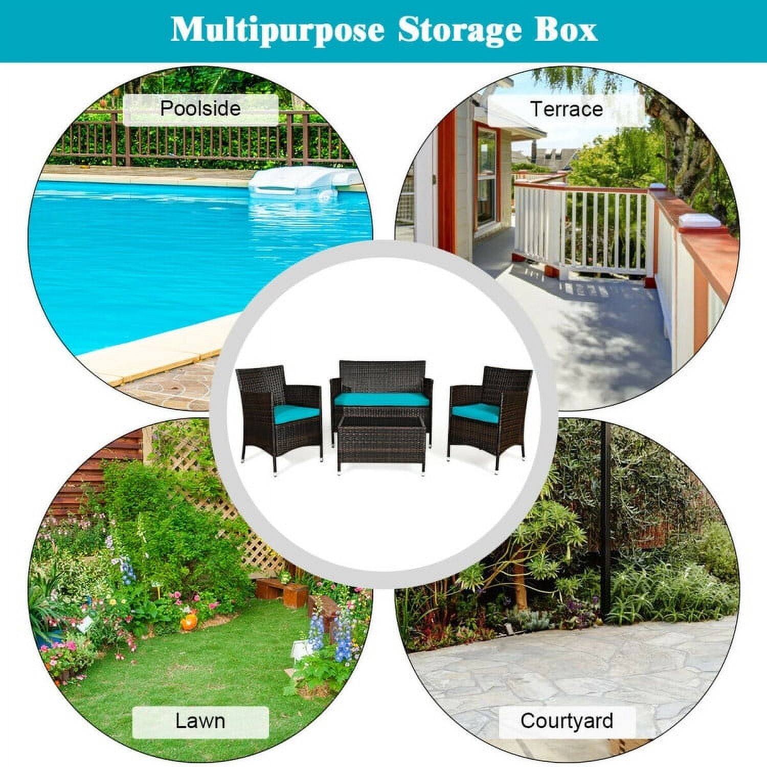 Multipurpose Storage Box

- Poolsid
- Terrace
- Lawn
- Courtyard