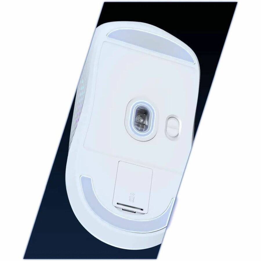 Alt View 7. MSI - Versa 300 Elite Lightweight Wireless 26000 DPI Optical 60M+ Click OMRON Switch Gaming Mouse - White.