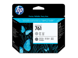 HP - 761 Gray/Dark Gray DesignJet Printhead, CH647A