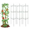 VEVOR - 6 Packs Tomato Cages for Garden, 48 inch Tomato Trellis Plant Stakes Support, Stackable Tall Plant Support Cage - Green