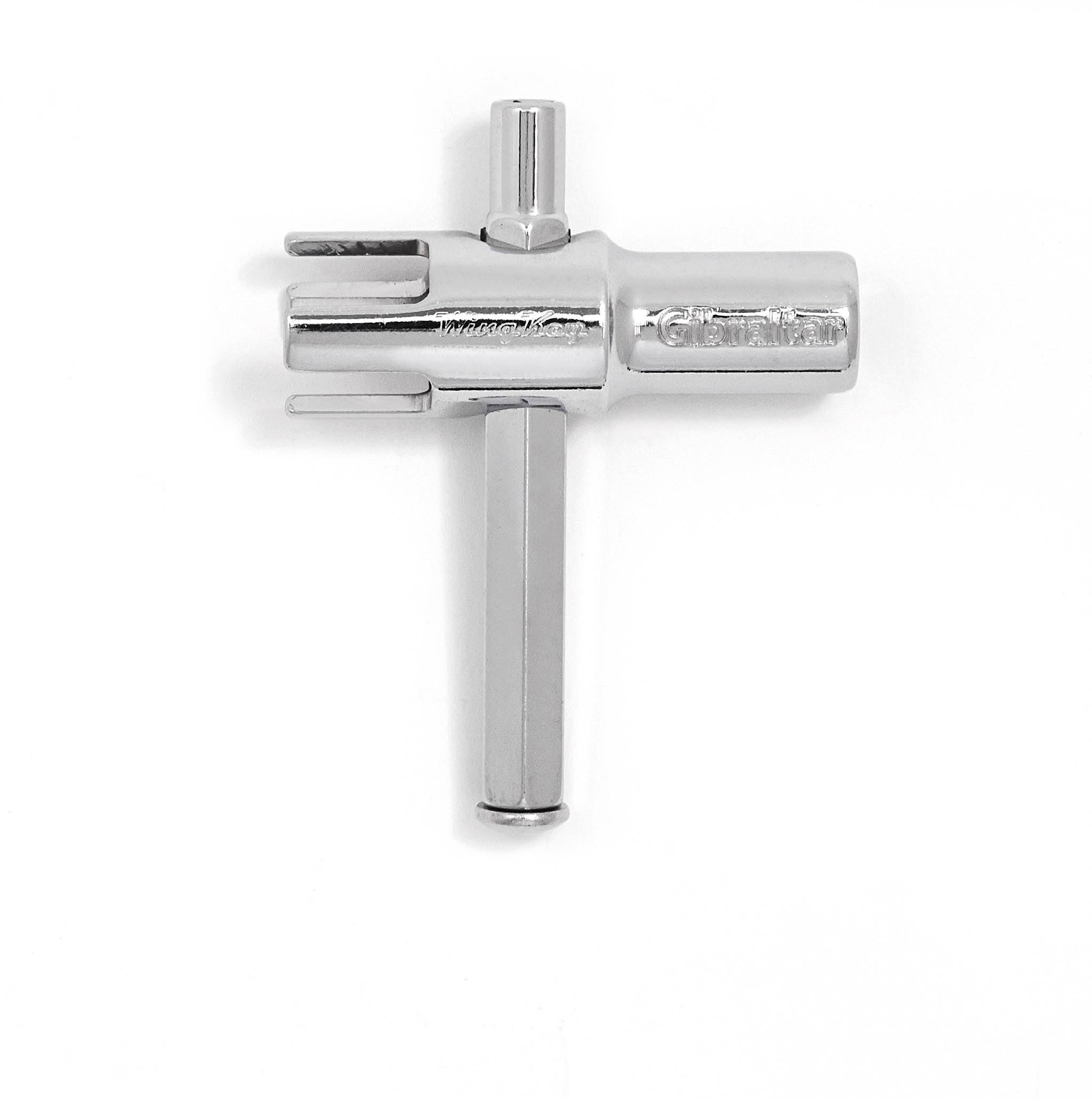 Gibraltar Hardware - Wingkey Drum Tool, Multi-Function Drum Key with 1/4-Inch Socket and 1/2-Inch Grip, Designed for Tuning and Tightening price history on PriceWatchPro