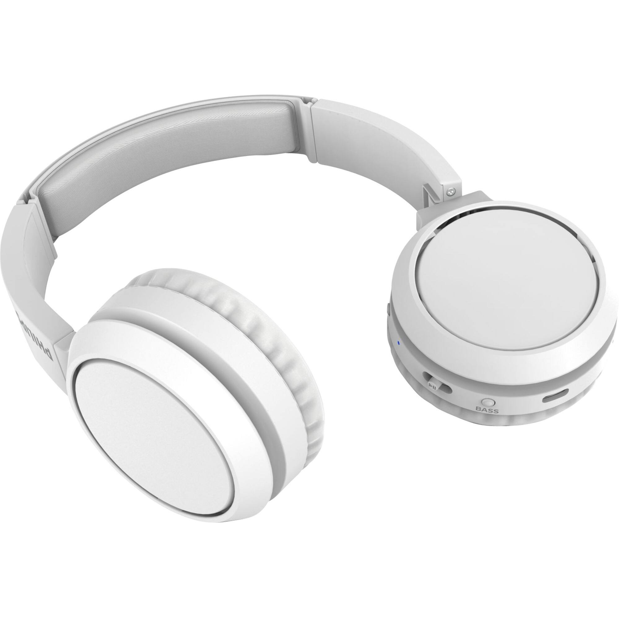 Alt View 15. Philips - TAH4205WT Wireless Over-the-head Headphones - White.