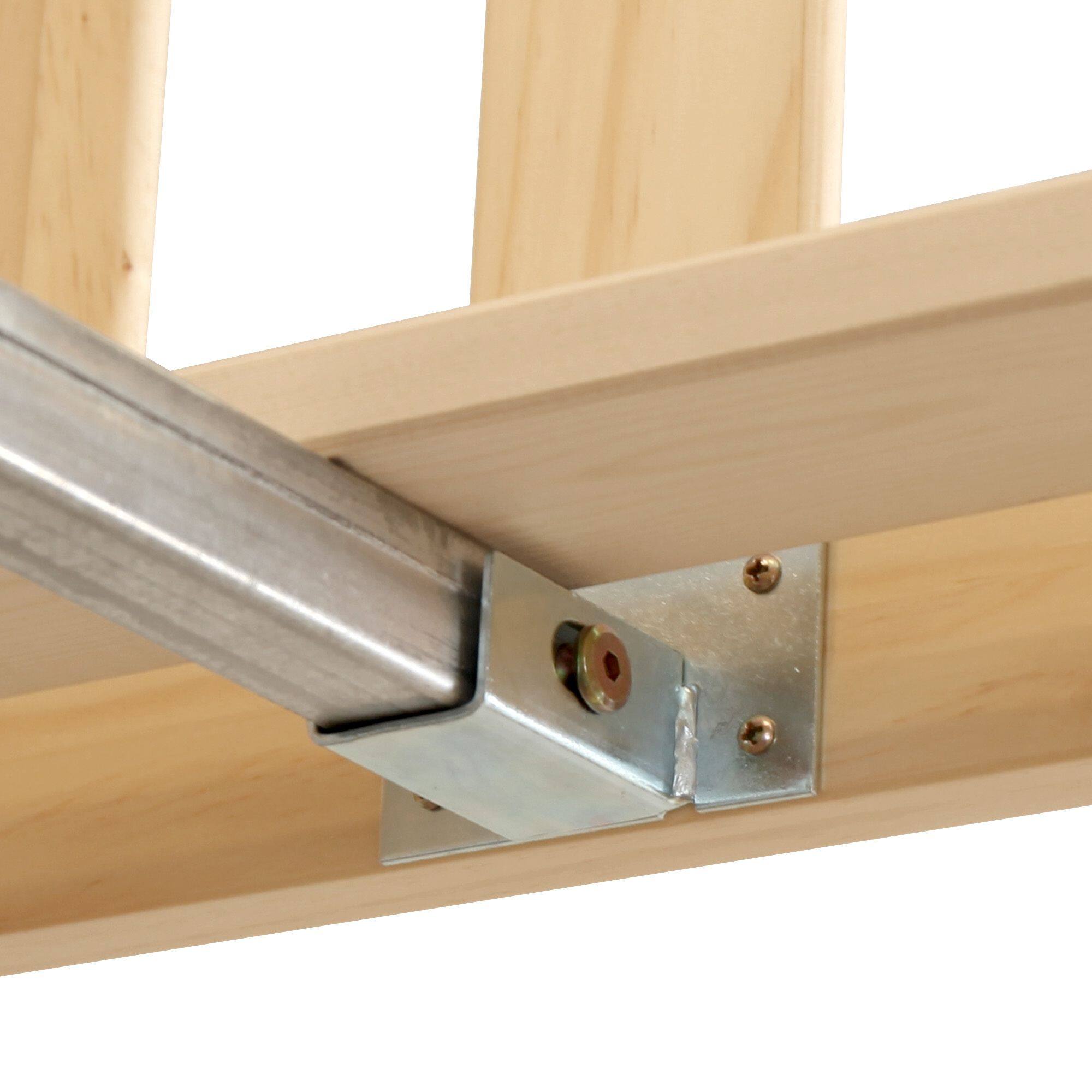 Alt View 4. Plank+Beam - Twin Bed, Natural - Natural.