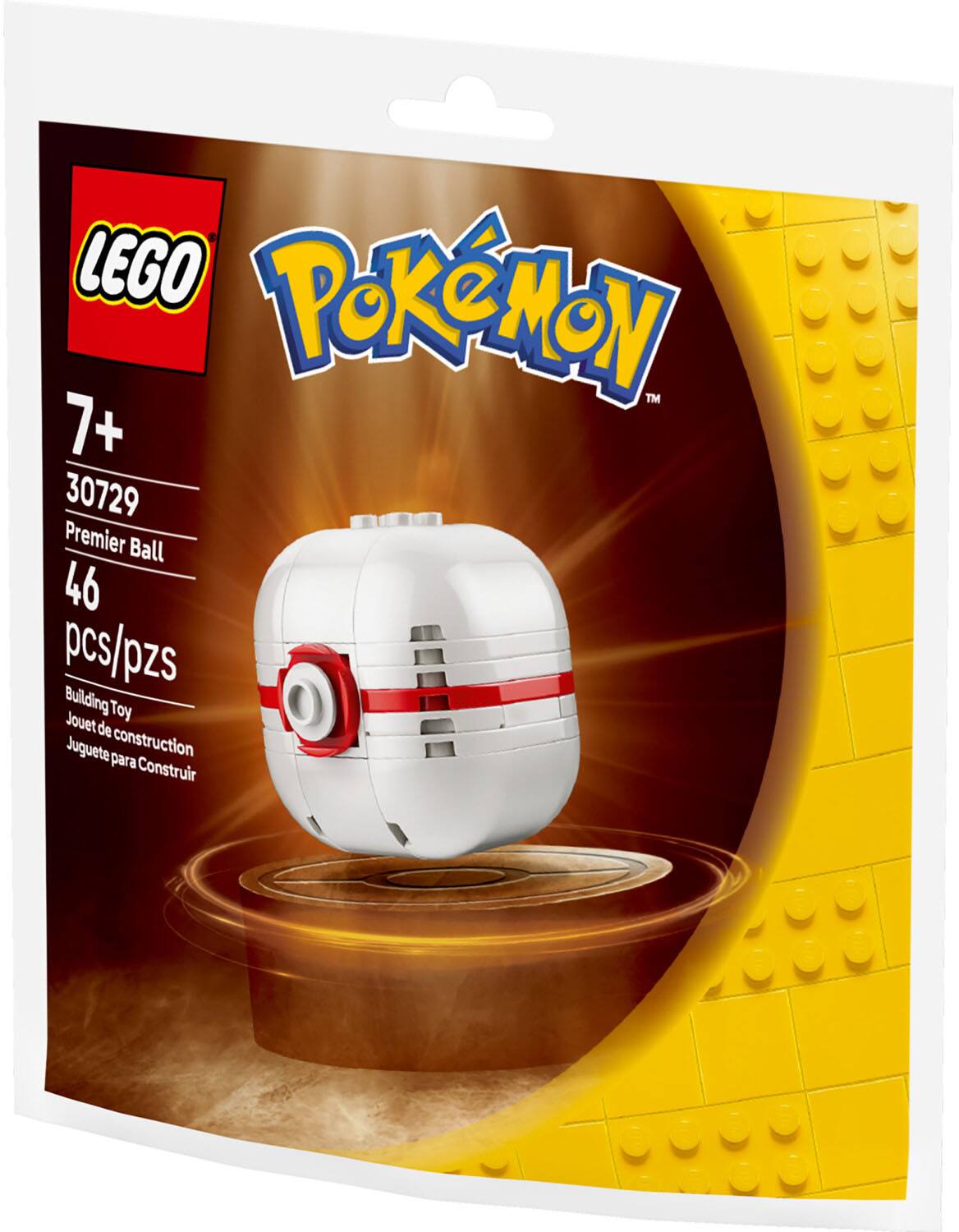 LEGO Pokémon TM 7+ 30729 Premier Ball 46 pcs/pzs Building Toy Jouet de Construction Juguete para Construir