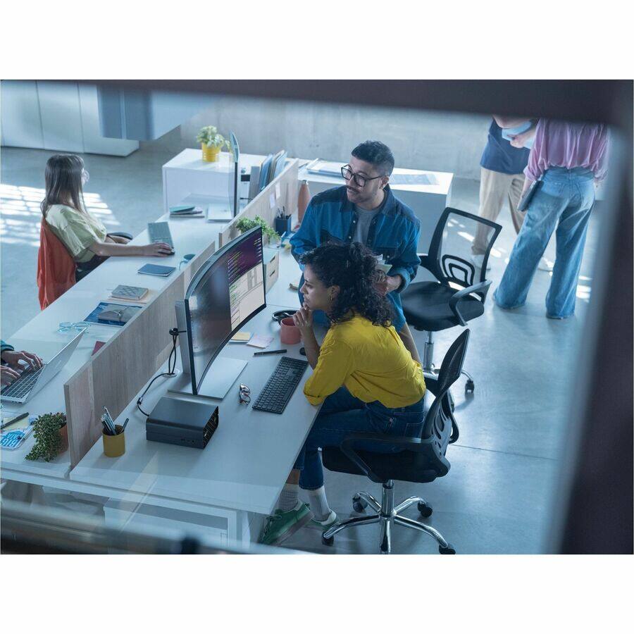 Alt View 8. HP - HP Z2 Mini G1a Workstation - 1 x AMD Ryzen AI MAX PRO 390 - 64 GB - 1 TB SSD - Mini PC - Jet Black - AMD Chip - Windows - Black.