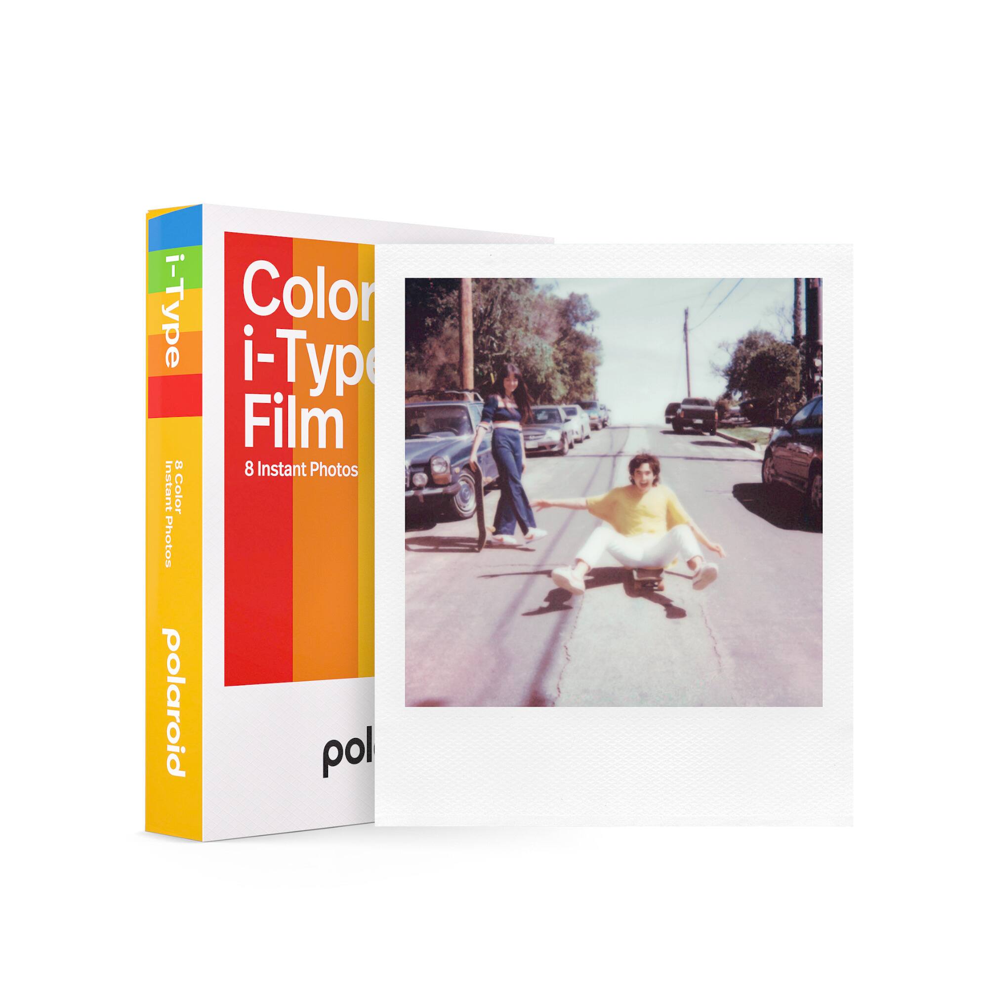 i-Type Instant Color Photos Polaroid Color i-Type Film 8 Instant Photos Polaroid Color i-Type Film