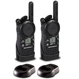 Motorola Solutions - 2 x Motorola CLS1110 UHF 1W 1-Channel 2-Way Radio (CLS1110) - 2 Pack Bundle - Black