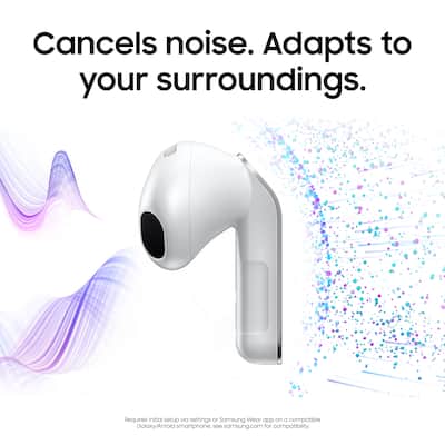 Samsung Galaxy Buds4 Wireless Earbud Headphones White SM Samsung Galaxy Buds4 Wireless Earbud Headphones White SM