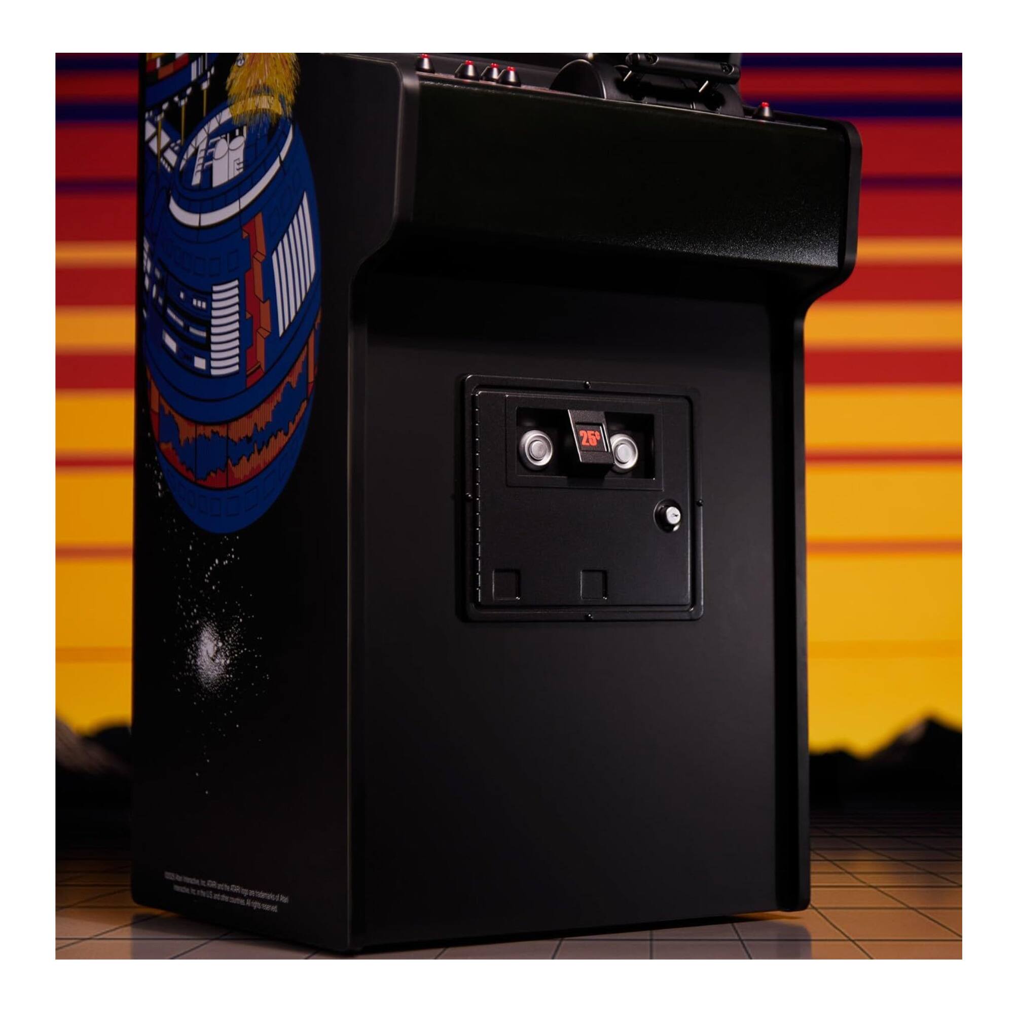 Back. Numskull - Numskull Quarter Arcades Lunar Lander Mini 1/4 Scale Atari Replica Cabinet.
