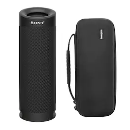 Sony - SRSXB23 EXTRA BASS Bluetooth Wireless Portable Speaker Black Bundle