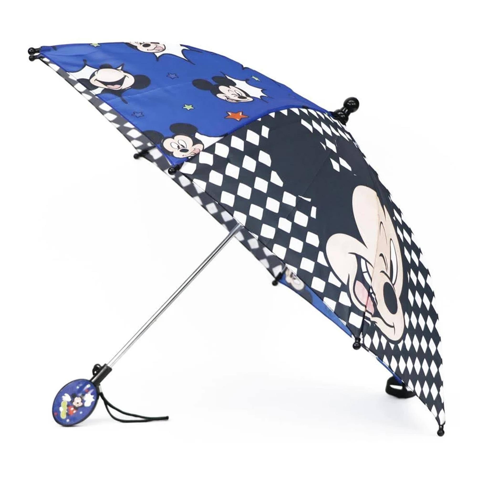 Alt View 10. Disney - Disney Mickey Mouse 21-Inch Kid's Umbrella With Clamshell Handle - Blue.