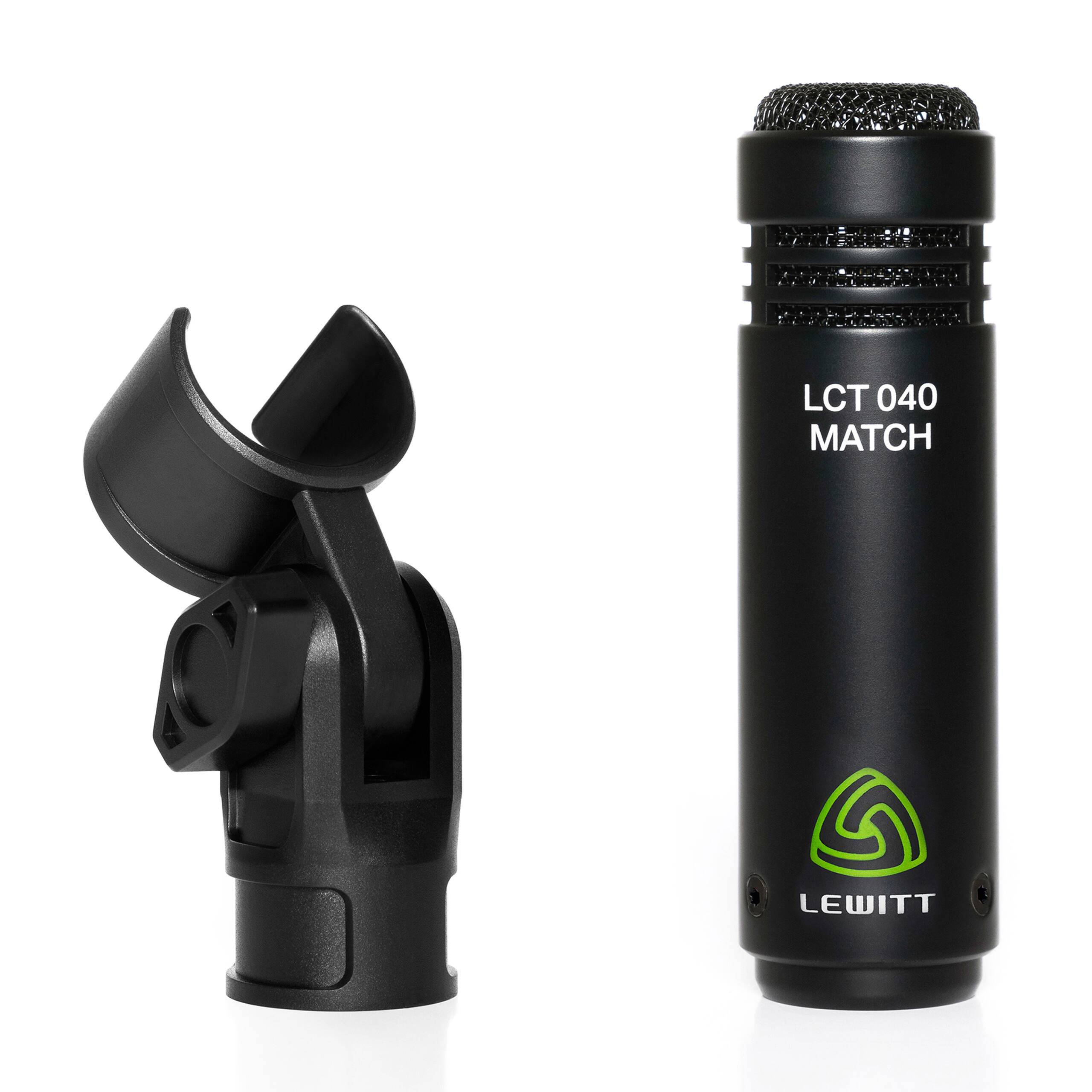 Alt View 13. Lewitt Audio - LCT 040 MATCH Stereo Pair Microphones - Black.