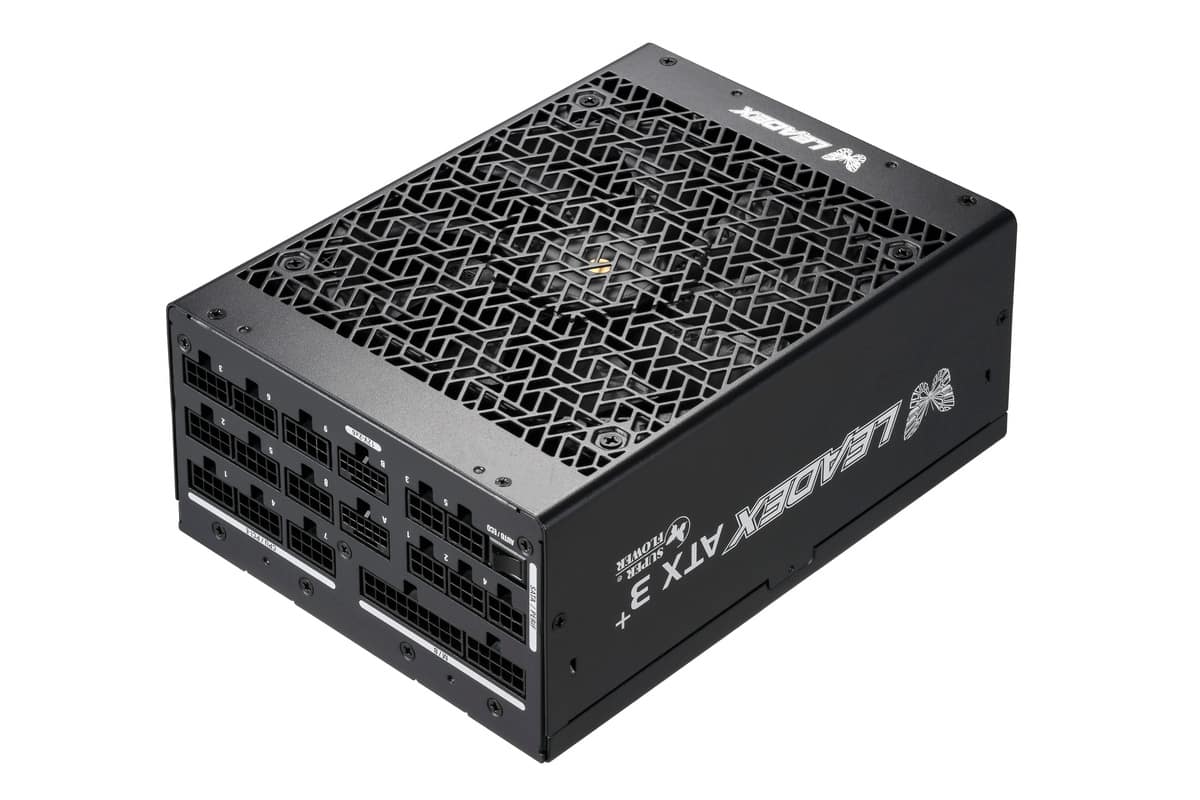 Super Flower - Leadex Titanium 1700W ATX 3.1, Cybenetics Titanium, Native 12V-2x6, ECO Fanless & Silent Mode, Fully Modular - Black