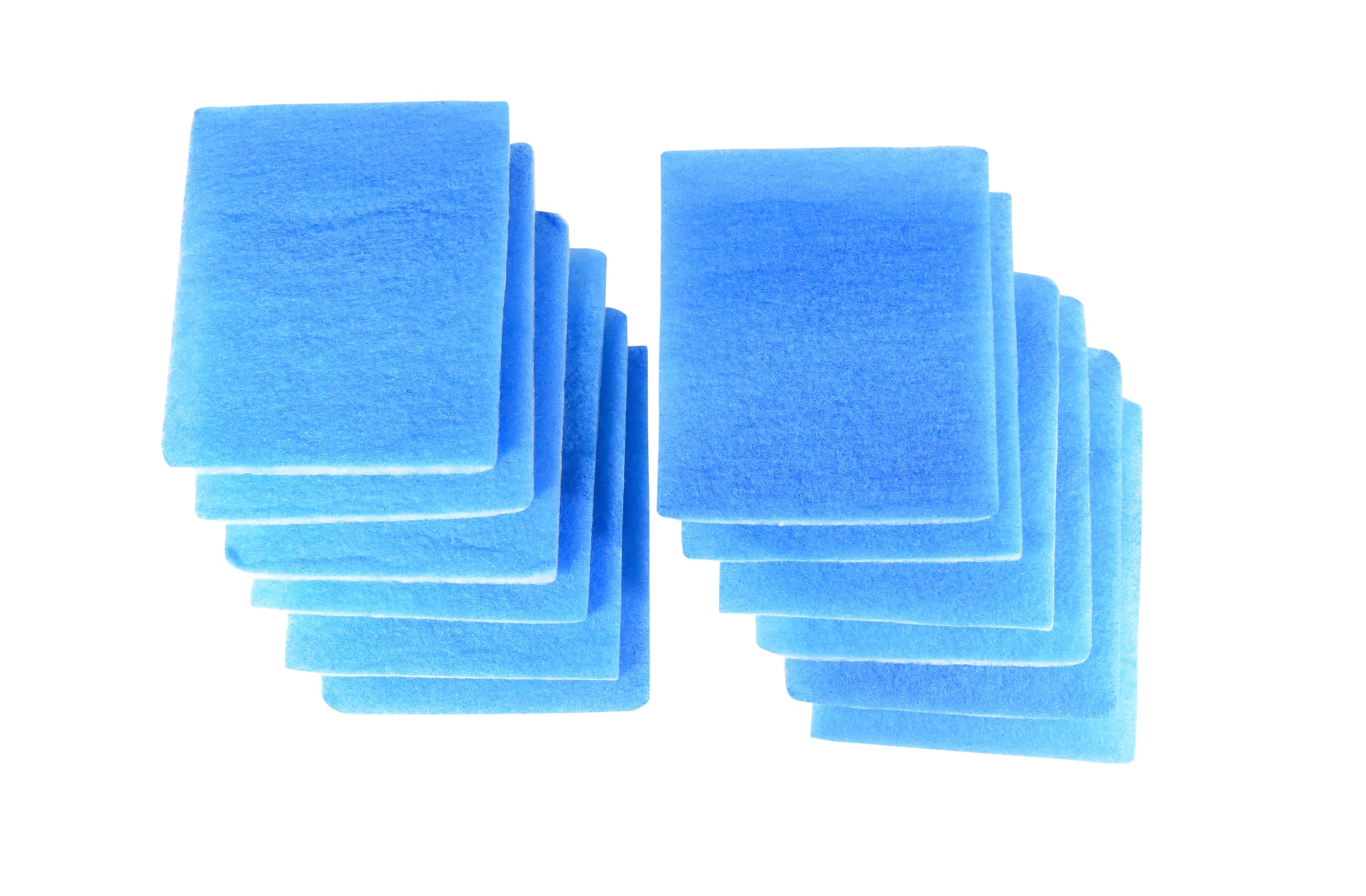 Alt View 4. HQRP - 12-Pack Dryer Vent Polyester Filters for BetterVent ADR1BVC, FUNMAS 30861 - 7 x 8.25 in.