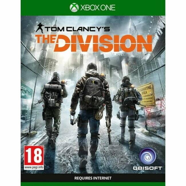 XBOX ONE  
TOM CLANCY'S THE DIVISION  
QUARANTINE AREA 18  
www.pegi.info  
UBISOFT  
REQUIRES INTERNET