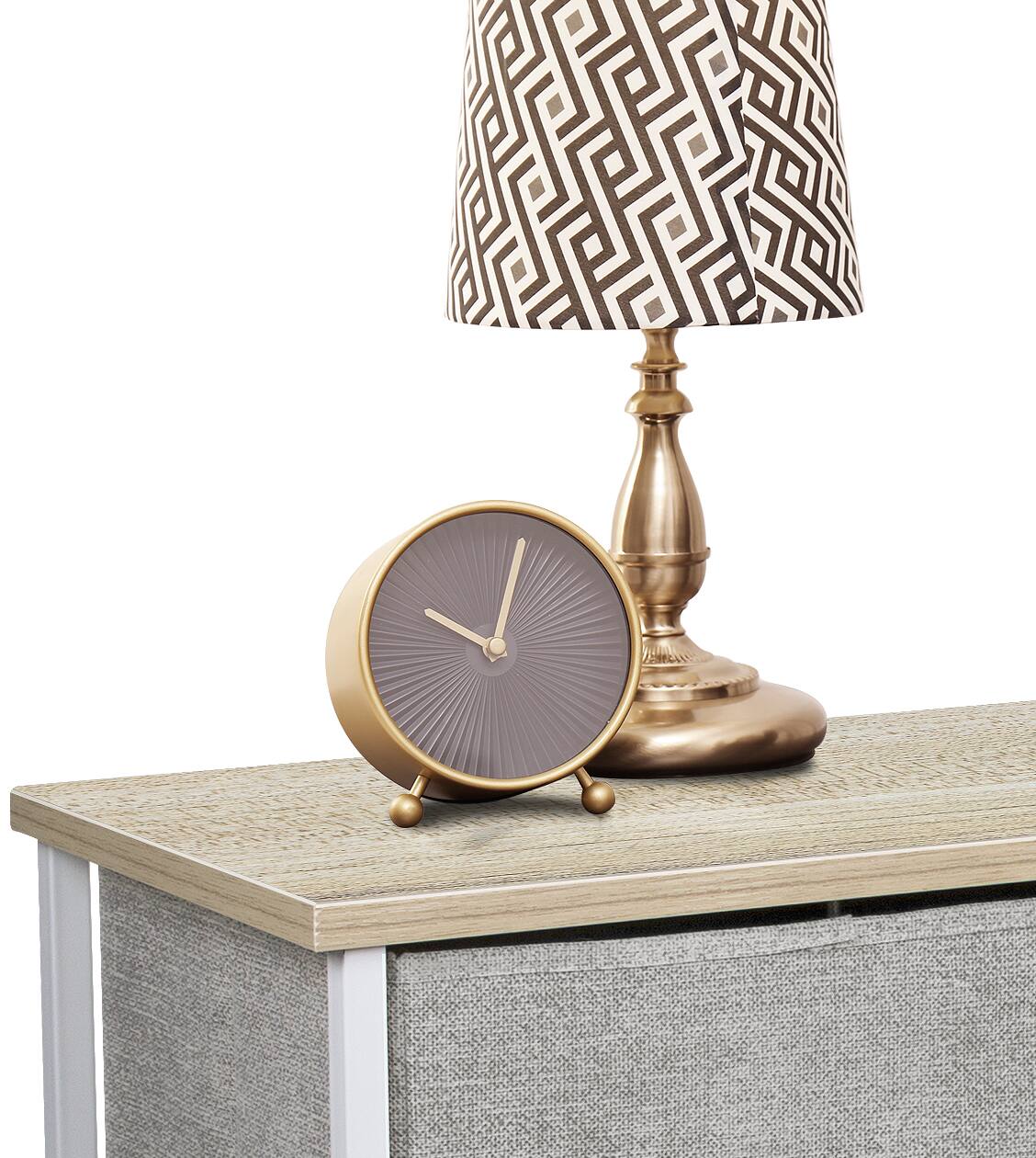 Left. Sorbus - Sorbus Dresser with 5 Drawers - Storage Chest Organizer Unit with Steel Frame, Wood Top, Easy Pull Fabric Bins Bedroom - Beige.