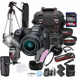 Bundle - Canon - EOS R6 Mark II with 24-50mm lens and accessory kit