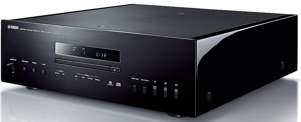 Best Buy: Yamaha CD-S2100 CD Player with Built-in DAC Black Black 