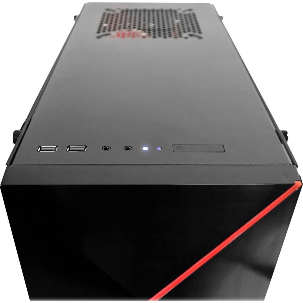 Alt View 12. iBUYPOWER - Gaming Desktop - AMD FX 6300 - 16GB Memory - NVIDIA GeForce GT 730 - 2TB Hard Drive - Black/Red.