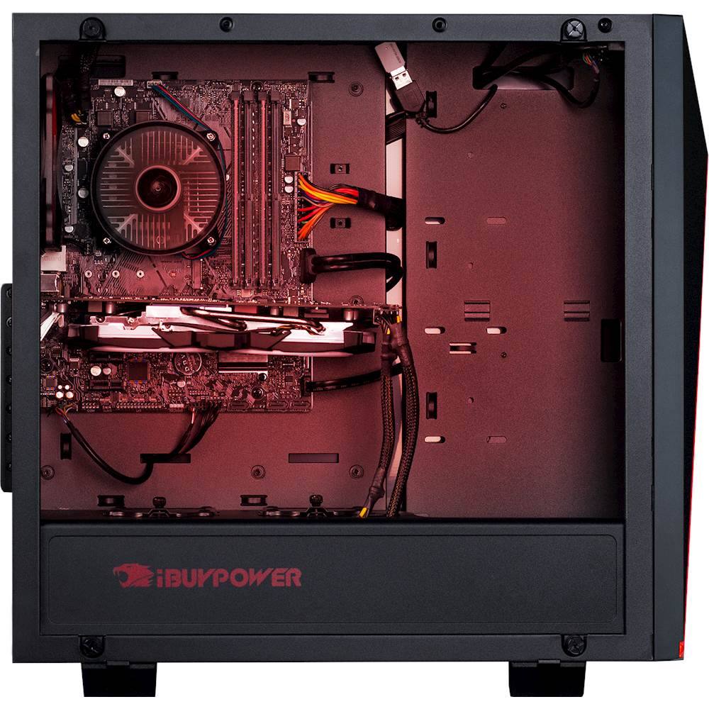 Alt View 14. iBUYPOWER - Gaming Desktop - AMD FX 6300 - 16GB Memory - NVIDIA GeForce GT 730 - 2TB Hard Drive - Black/Red.
