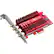 Alt View 11. ASUS - AC3100 Dual-Band Wireless PCI Express Network Card - Red.