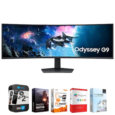 Samsung 49 Odyssey G9 G95C DQHD Curved Gaming Monitor + 2 Year Samsung 49 Odyssey G9 G95C DQHD Curved Gaming Monitor + 2 Year