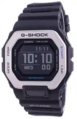 Casio - G-Shock G-Lide World Time Quartz GBX-100-1 GBX100-1 200M Men's Watch - Black