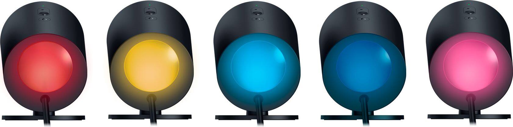 Alt View 21. Razer - Nommo V2 Full-Range 2.1 Bluetooth PC Gaming Speakers with Wired Subwoofer (3 Piece) - Black.