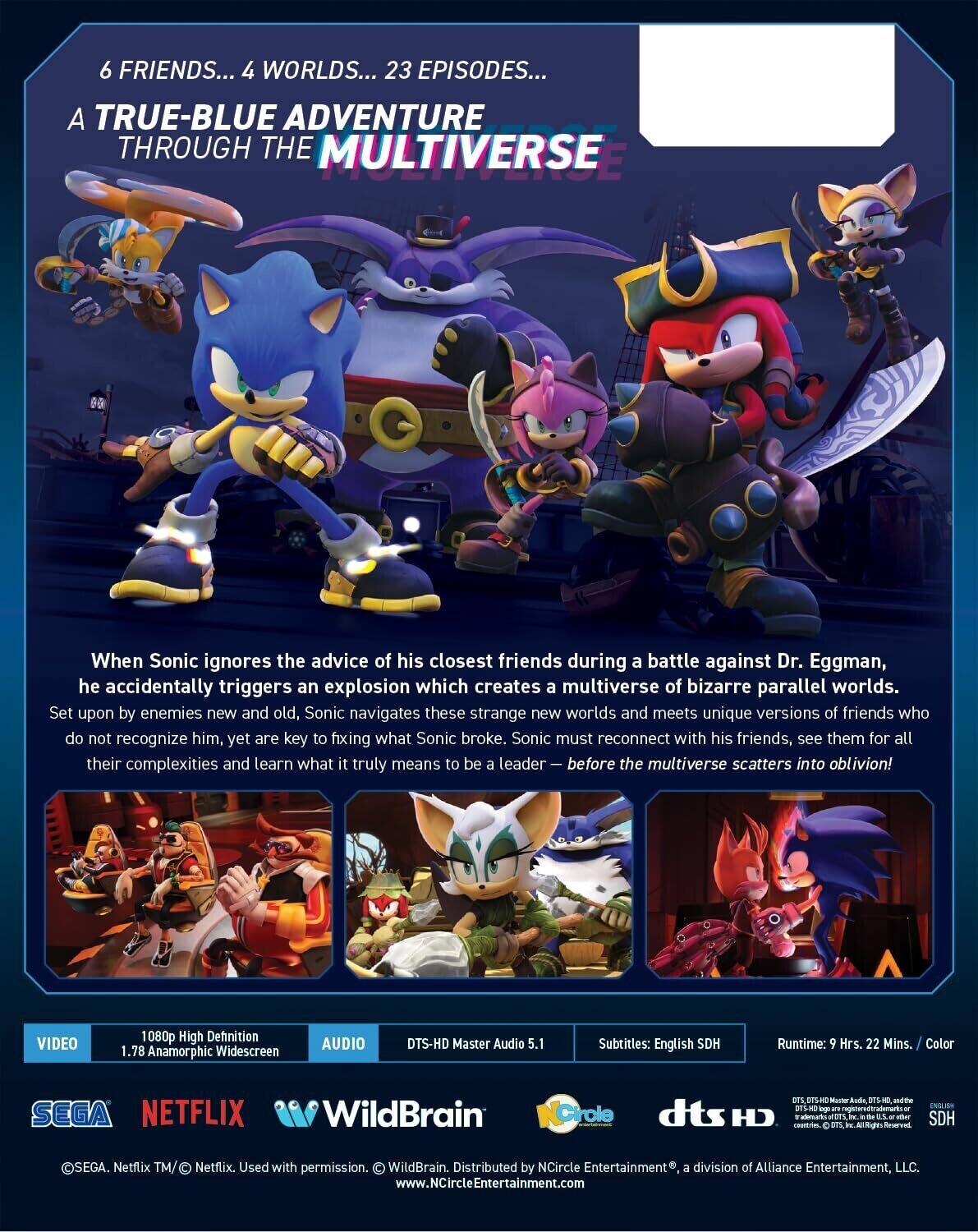 Alt View 1. Sonic Prime: The Complete Series (Steelbook)   - BLU-RAY.