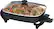 Left. Oster - DuraCeramic 12” x 16” Electric Skillet - Black.