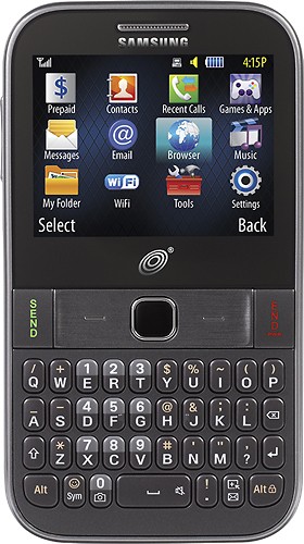  NET10 - Samsung S390G No-Contract Cell Phone - Black/Silver/Gray