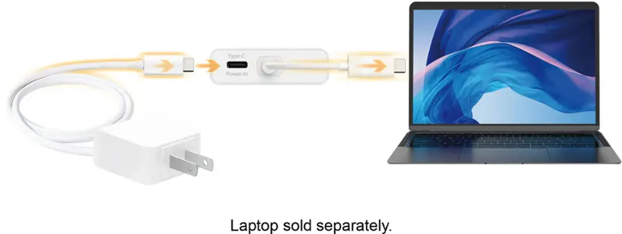 Alt View 14. j5create - USB-C Multi-Adapter - HDMI/Ethernet/USB 3.1 HUB/PD 3.0 - Champagne Metallic.