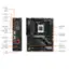 The image features a computer motherboard with various components labeled. The labels include information about the USB ports, HDMI, USB-C, SATA, and gaming audio. The motherboard has a total of 12 USB ports, including 4 USB 2.0 ports and 4 USB 3.2 Gen 1 ports. Additionally, there is a single HDMI port and a single USB-C port. The motherboard also supports 2.5 GbE LAN and 2 x USB 3.2 Gen 2 ports. Furthermore, it has 4 SATA ports for storage. The motherboard is designed to enhance gaming audio with its unleash precision in gaming audio feature.