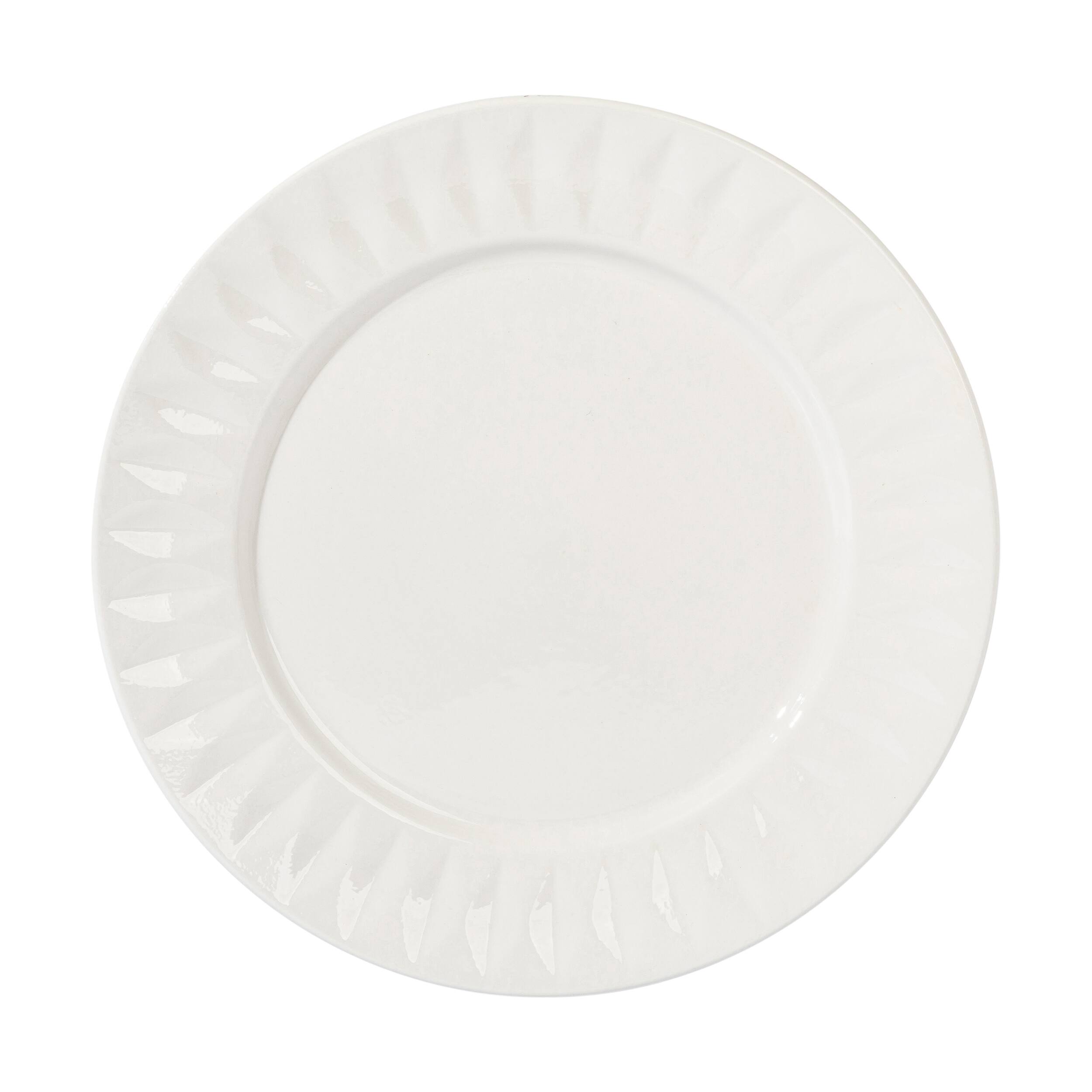 Alt View 3. Gibson - Gibson Home Fine Ceramic 8 Piece Dinnerware Set in White - White.