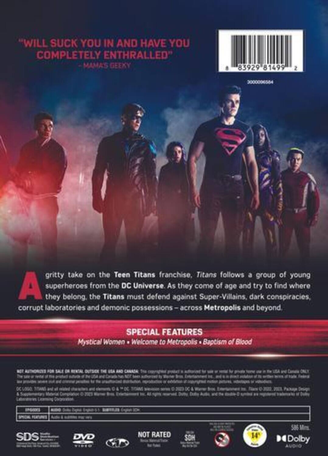 Alt View 1. Titans: The Complete Fourth Season (Box Set) [DVD].