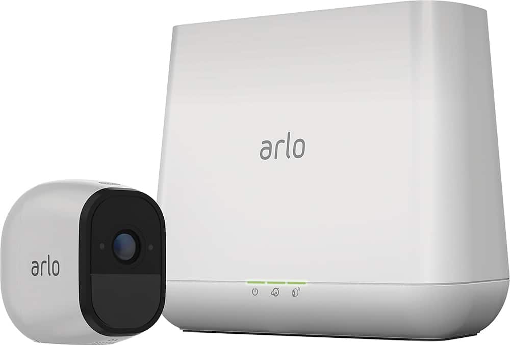 Front. Arlo - Pro 1-Camera Indoor/Outdoor Wireless 720p Security Camera System.