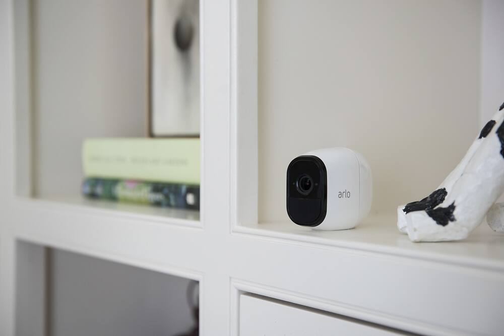 Alt View 13. Arlo - Pro 1-Camera Indoor/Outdoor Wireless 720p Security Camera System.