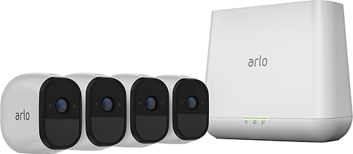 Arlo Pro Camera Indoor Outdoor Wireless P Security Camera System White Vms Nas
