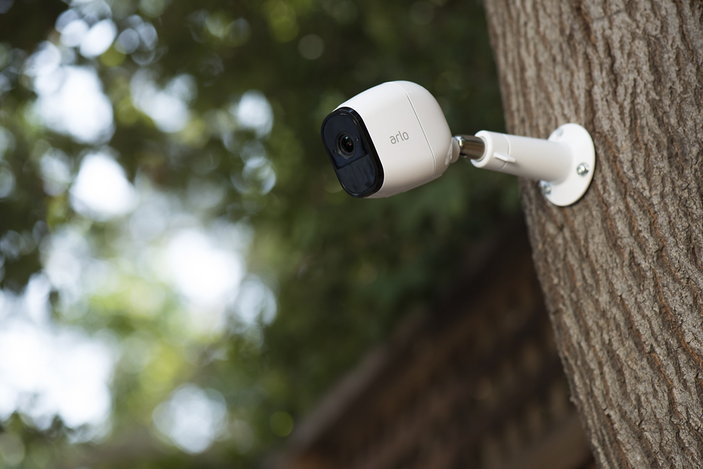 Arlo Pro 4-Camera Indoor/Outdoor Wireless 720p Security  - Best Buy