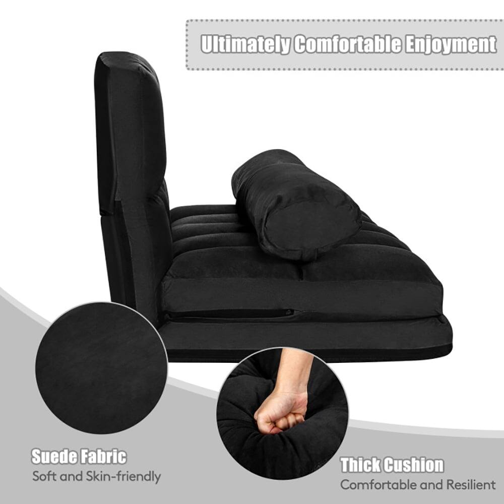 Ultimately Comfortable Enjoyment  
Suede Fabric  
Soft and Skin-friendly  
Thick Cushion  
Comfortable and Resilient