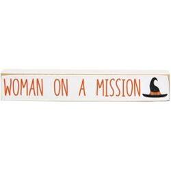 WOMAN ON A MISSION