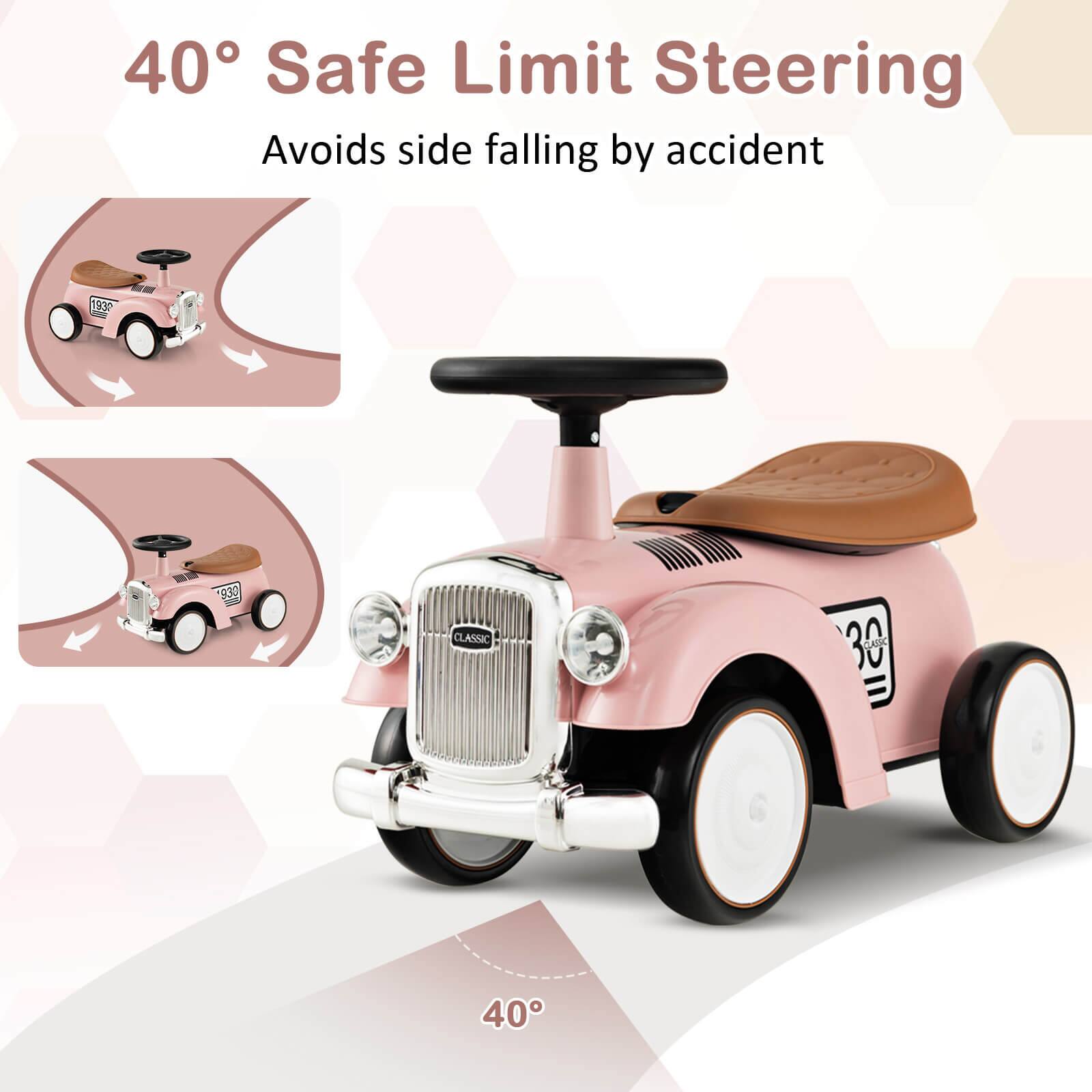 40° Safe Limit Steering  
Avoids side falling by accident  

1930 CLASSIC  
30 SAC