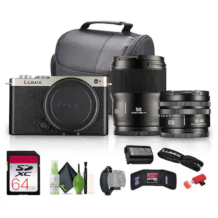 LUMIX LUMIX S 50 0.45m/1.48ft-∞ 201 I S 18-40 0.15m-∞ SP XC 64 GB Eganerds . TLEARD Difinarth S C LUMIX Cadie ULT! TIMA 18:00