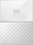 Front Zoom. WD - My Passport 1TB External USB 3.0 Portable Hard Drive - White.