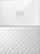 Front. WD - My Passport 1TB External USB 3.0 Portable Hard Drive - White.
